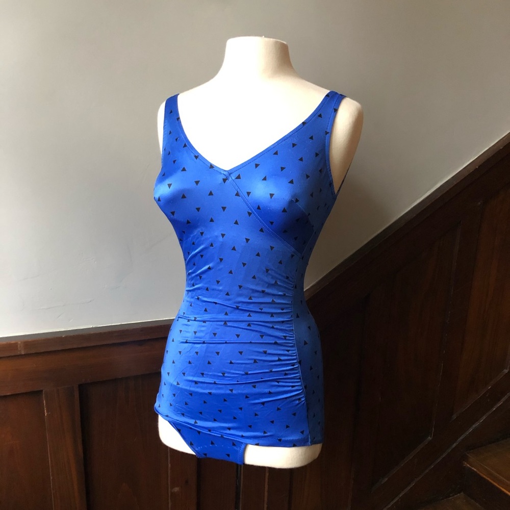 Vintage Maxine of Hollywood one piece bathing suit